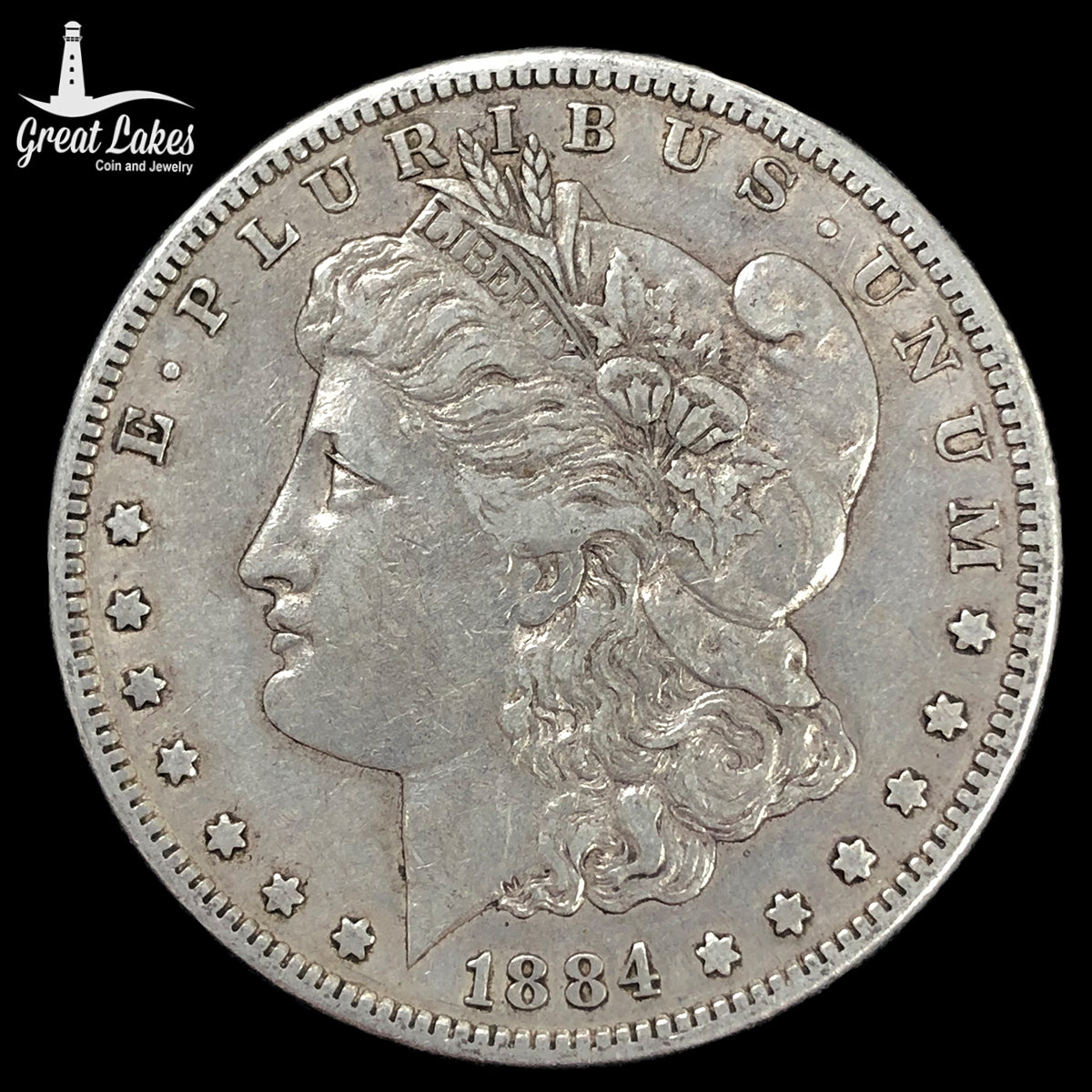 1884-S Morgan Silver Dollar (XF)