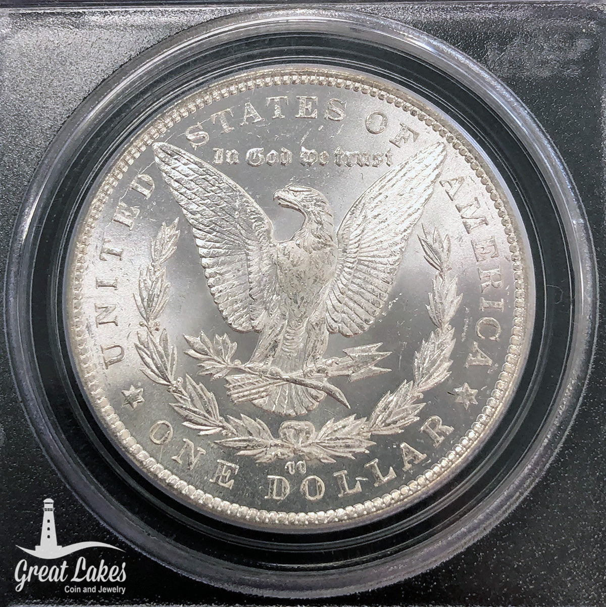 1885-CC Morgan Silver Dollar PCGS MS64
