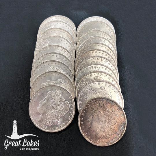 1885-O BU Morgan Dollar Roll