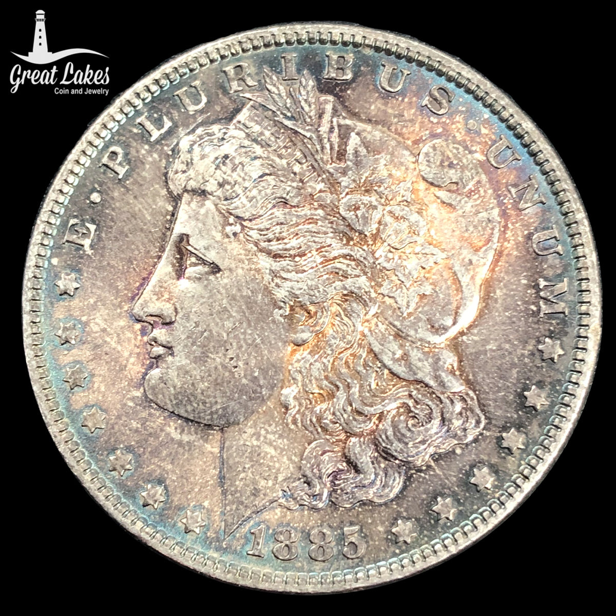 1885 Morgan Silver Dollar (AU / BU)