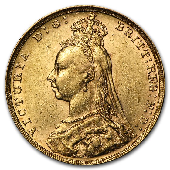 Gold Queen Victoria Jubilee Sovereigns (AU) (Random)