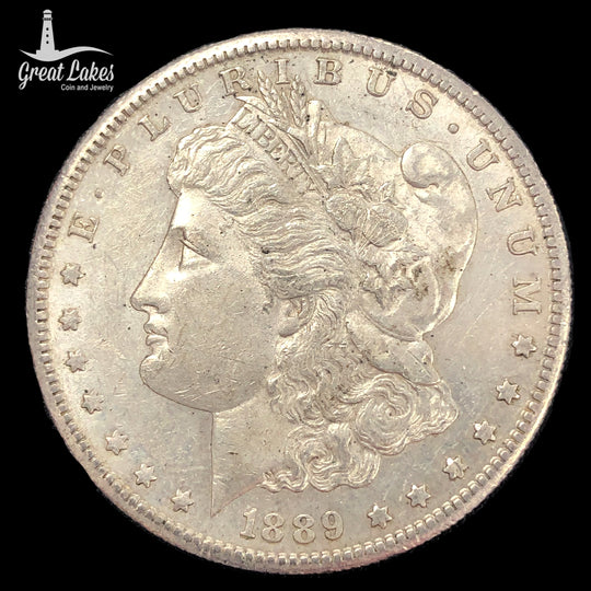 1889-S Morgan Silver Dollar (AU)