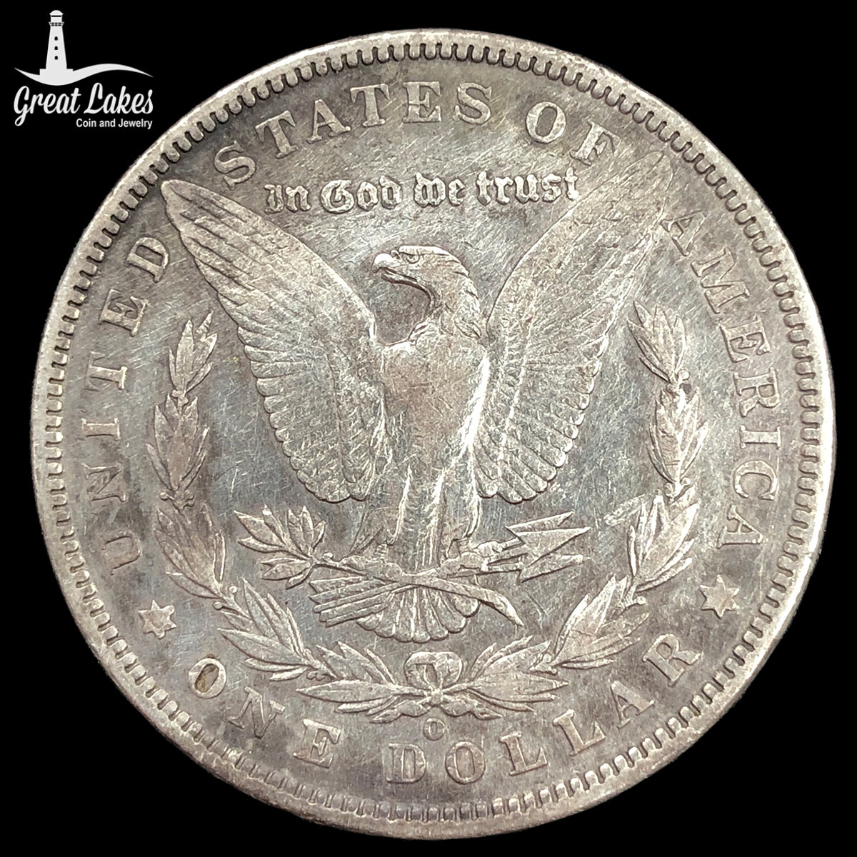 1892-O Morgan Silver Dollar (XF) (Cleaned)