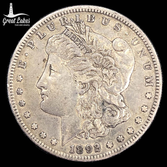 1892-S Morgan Silver Dollar (XF)
