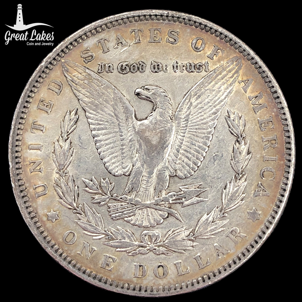 1892 Morgan Silver Dollar (XF) (Cleaned)