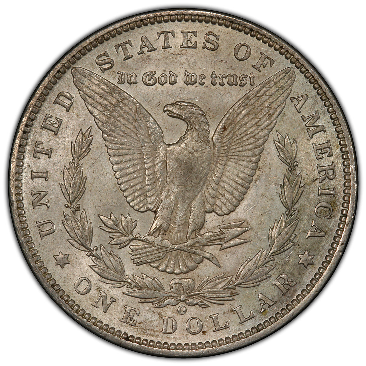 1893-O Morgan Silver Dollar PCGS AU58 CAC