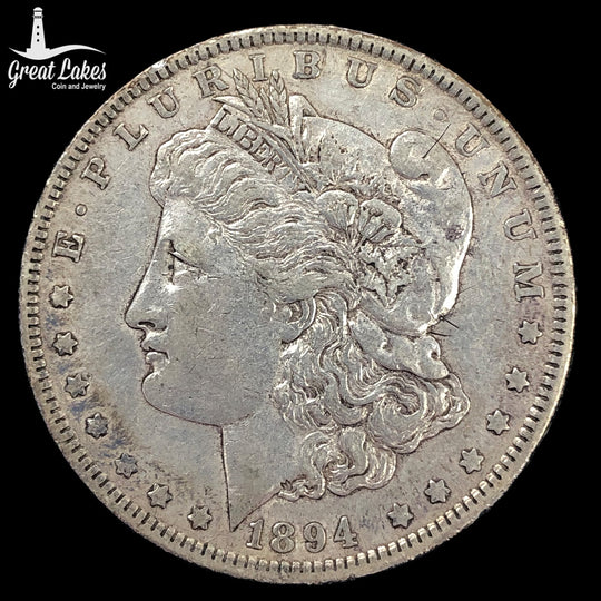 1894-O Morgan Silver Dollar (XF)