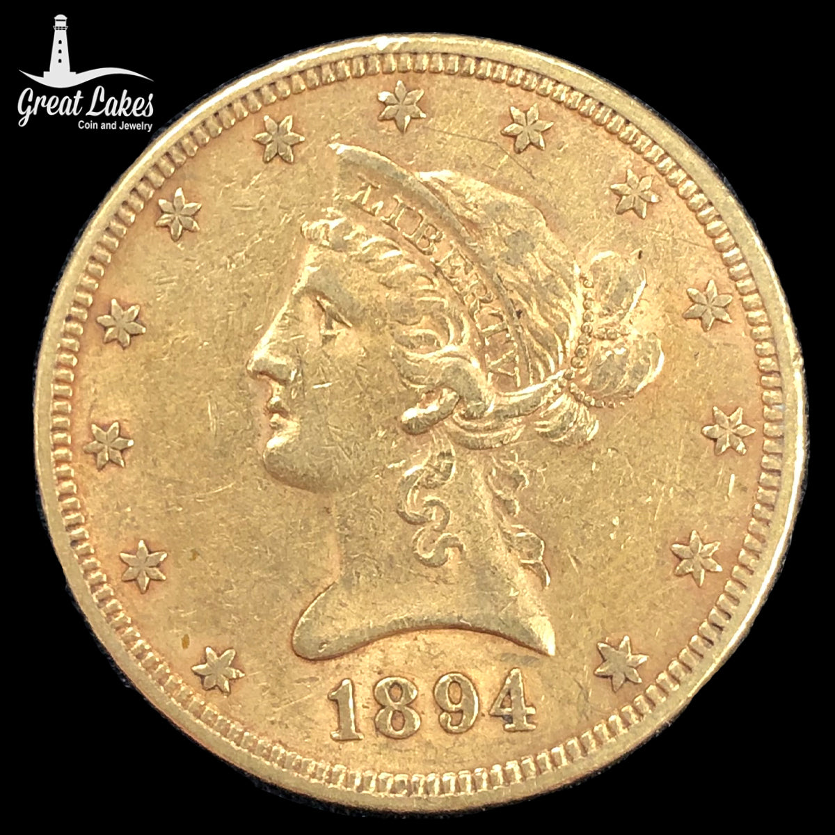 1894 $10 Liberty Gold Eagle (XF)