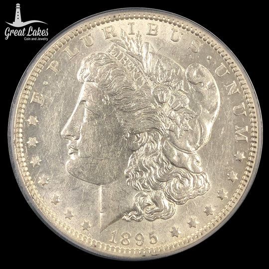 1895-O Morgan Silver Dollar PCGS AU55