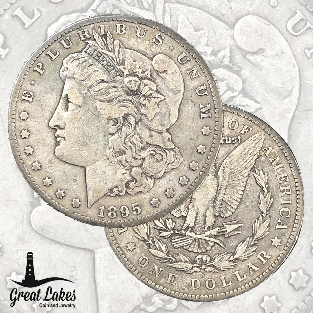 1895-S Morgan Silver Dollar (VF)