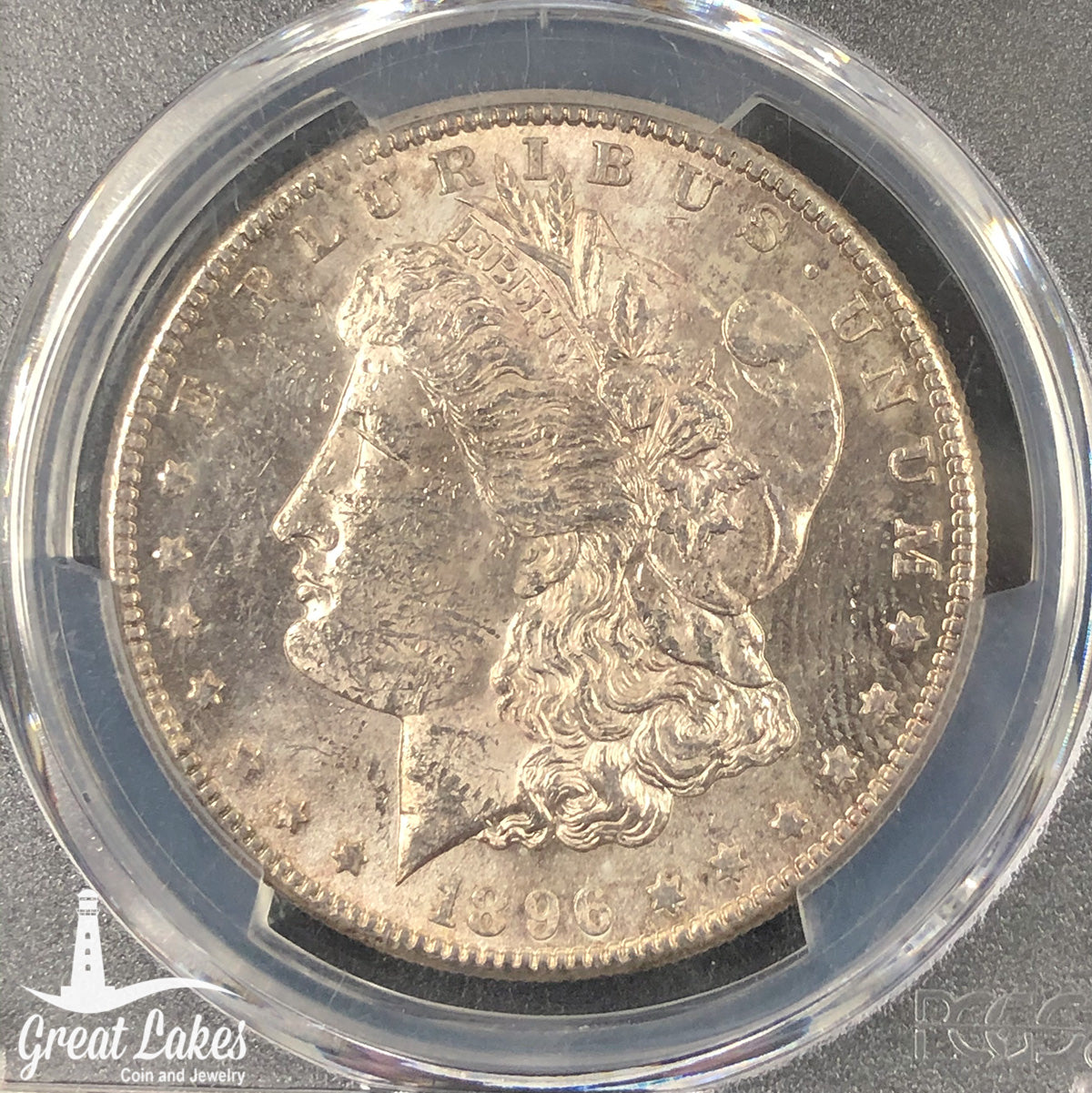 1896-S Morgan Silver Dollar PCGS MS60