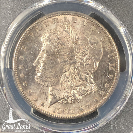 1896-S Morgan Silver Dollar PCGS MS60