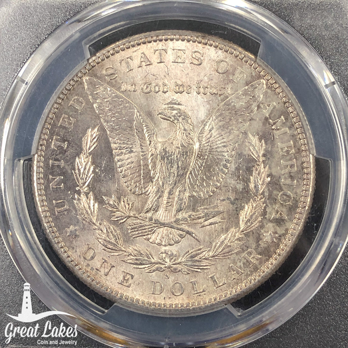 1896-S Morgan Silver Dollar PCGS MS60