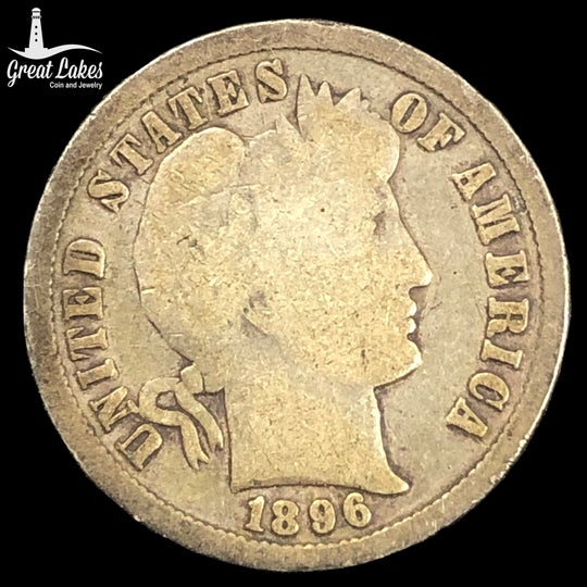 1896 Barber Dime (G)