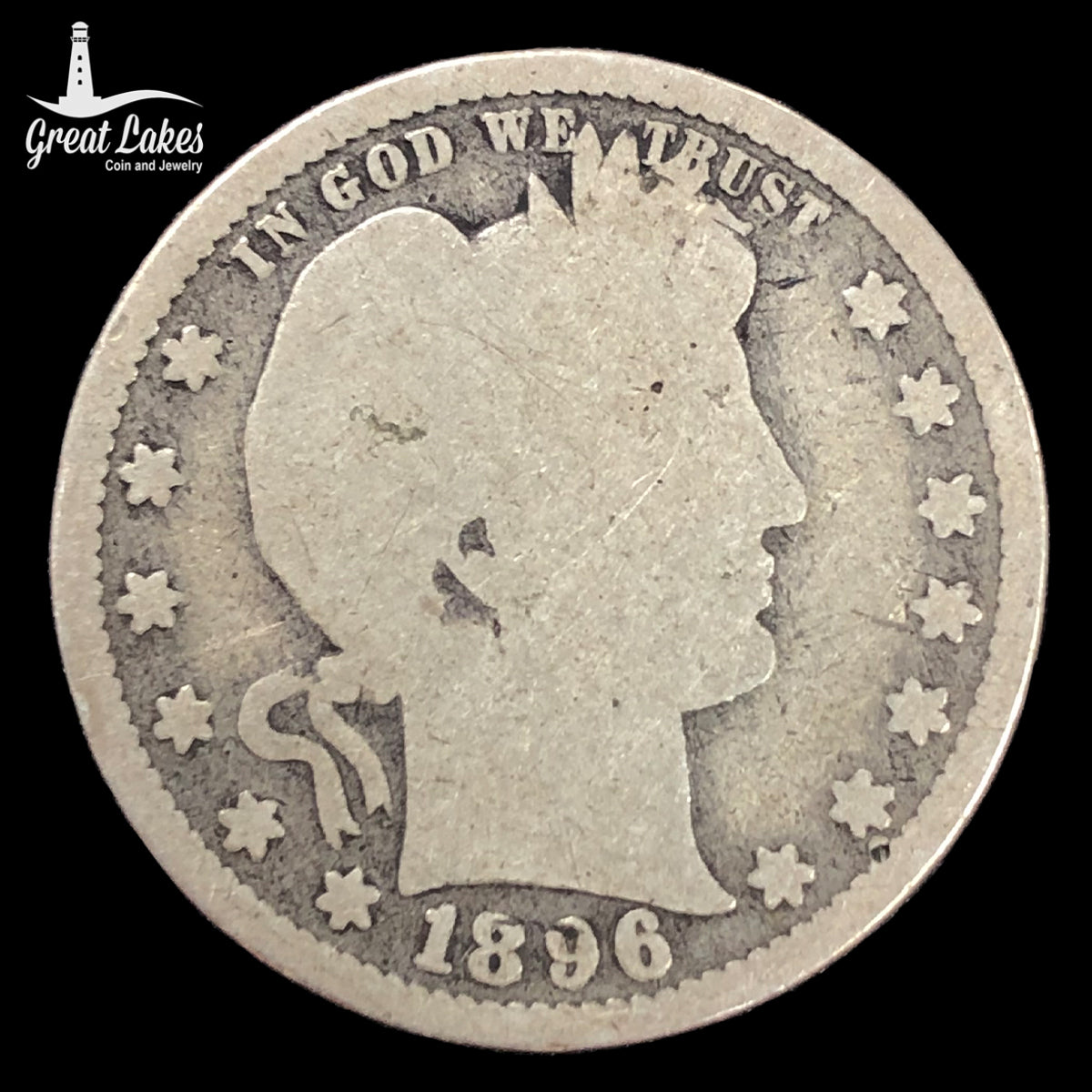 1896 Barber Quarter (G)