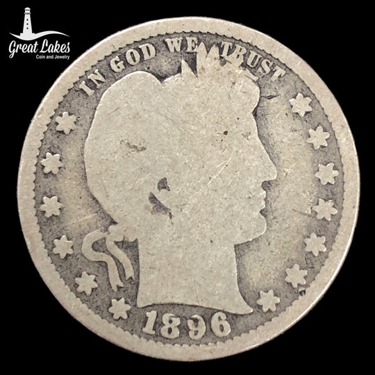 1896 Barber Quarter (G)