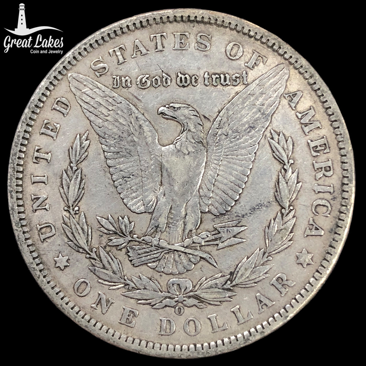1897-O Morgan Silver Dollar (XF)