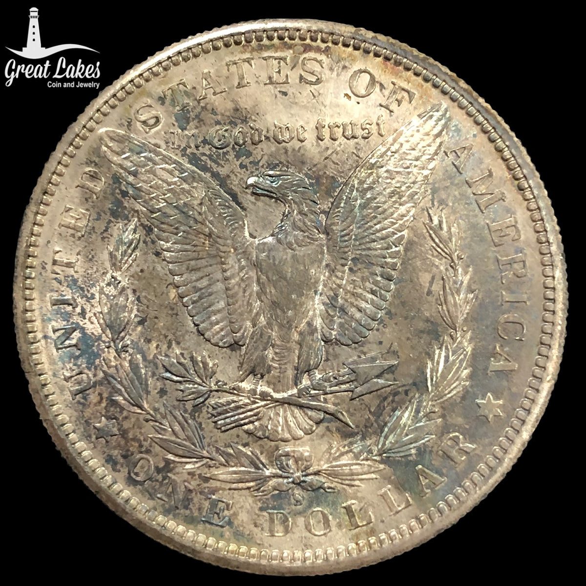 1897-S Morgan Silver Dollar (AU)