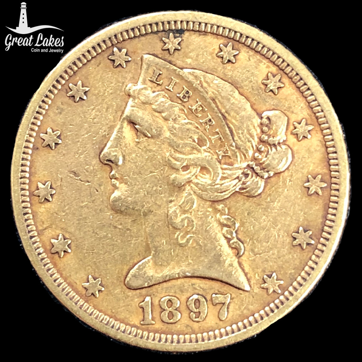 1897 $5 Liberty Gold Half Eagle (XF)