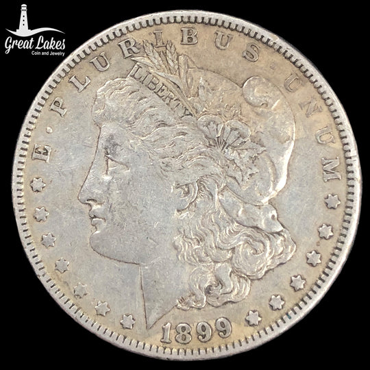 1899-O “Micro O” Morgan Silver Dollar (XF)