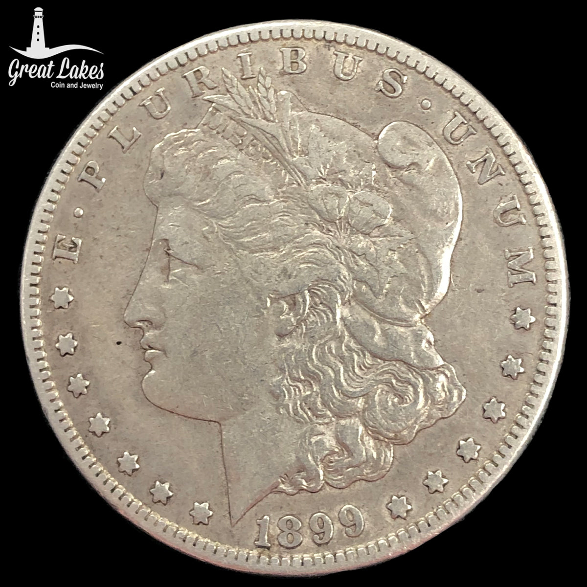 1899-S Morgan Silver Dollar (XF) (Lightly Cleaned)