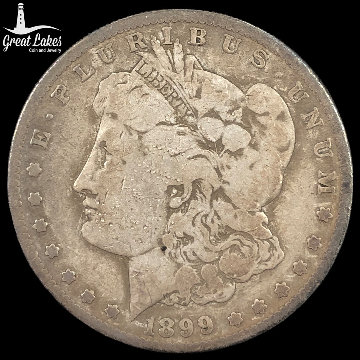 1899-S Morgan Silver Dollar (VG)