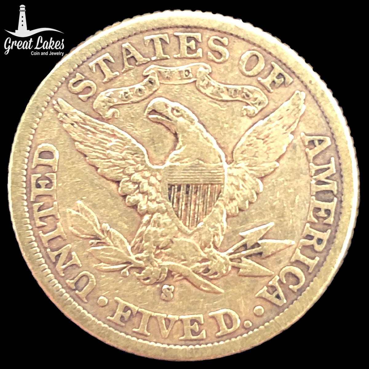 1899-S $5 Liberty Gold Half Eagle (Low Premium)