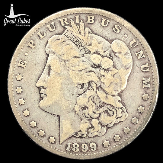 1899 Morgan Silver Dollar (F)