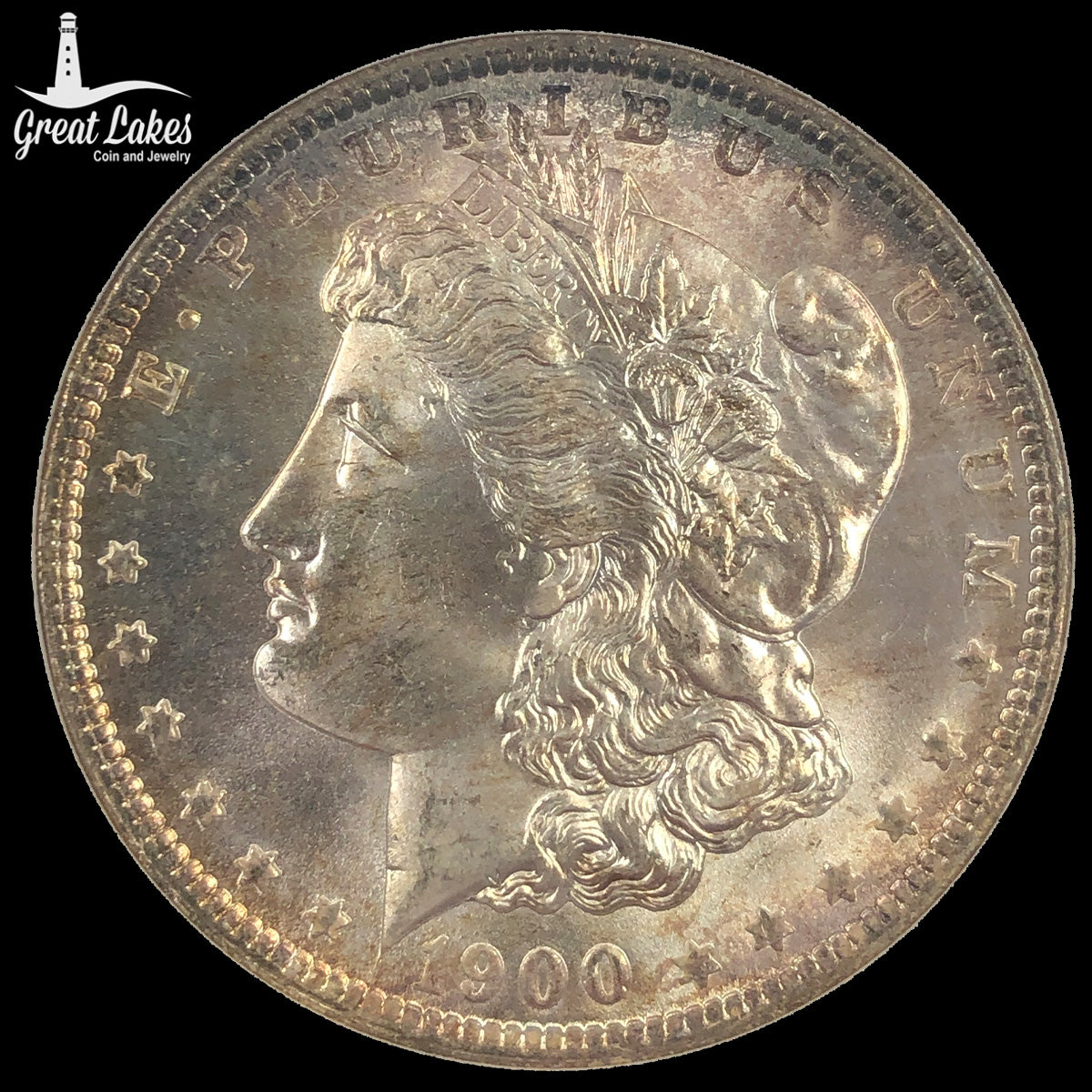 1900-O Morgan Silver Dollar ANACS MS65