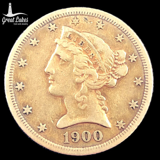 1900-S $5 Liberty Half Eagle (XF)