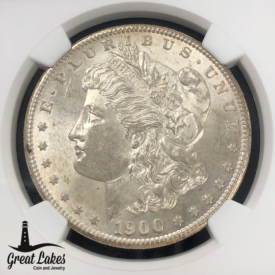 1900-S Morgan Silver Dollar NGC MS62