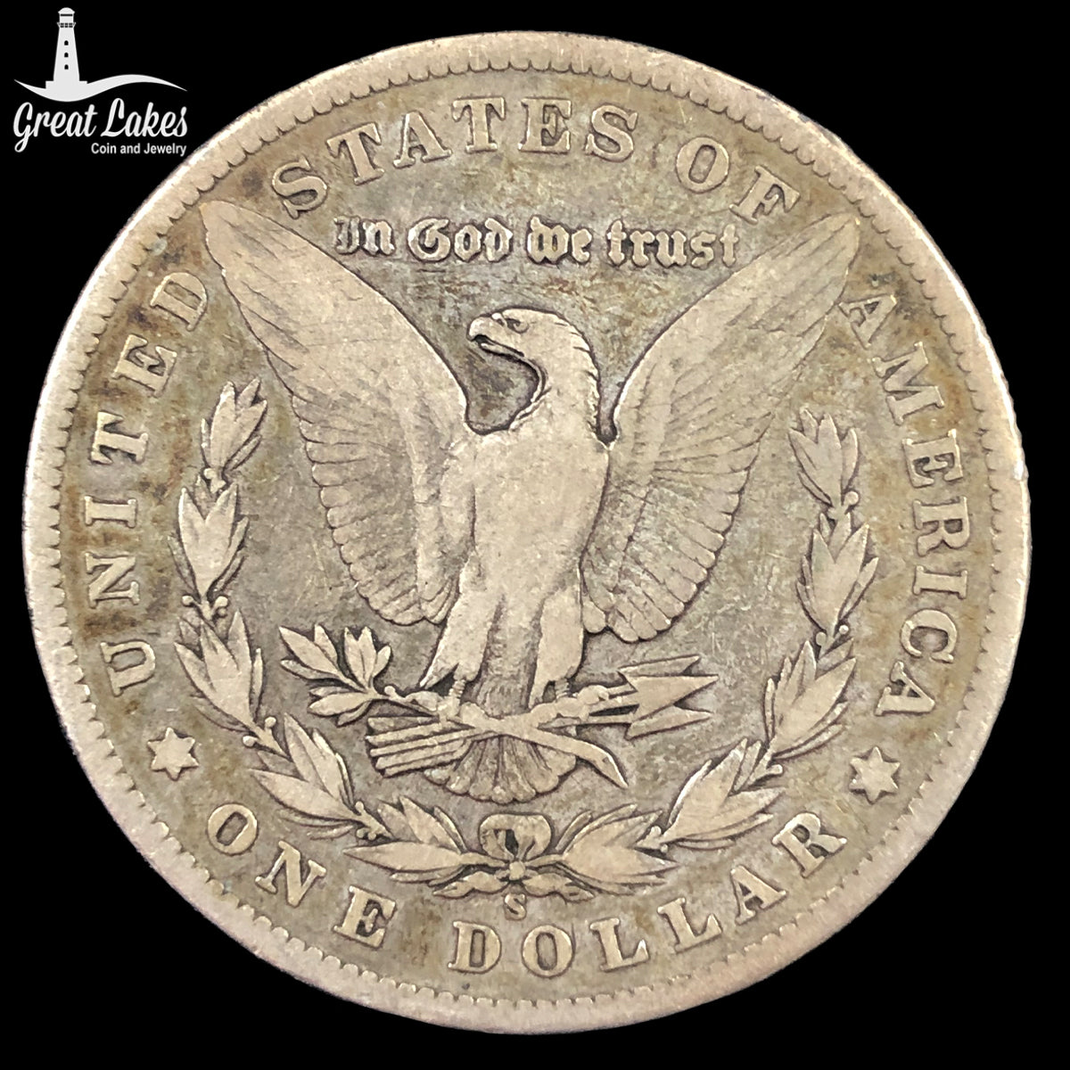 1901-S Morgan Silver Dollar (F)