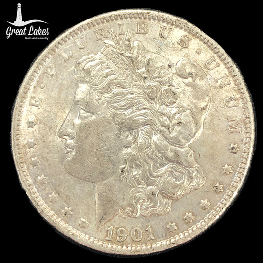 1901 Morgan Silver Dollar (AU)