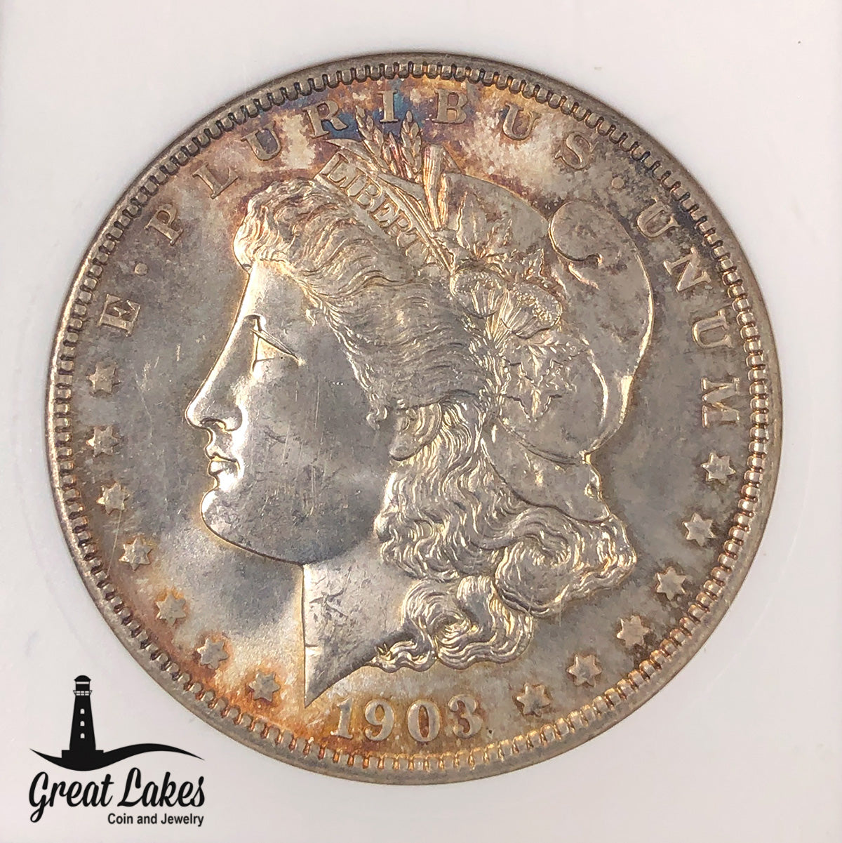 1903-O Morgan Silver Dollar ANACS MS64