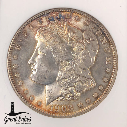 1903-O Morgan Silver Dollar ANACS MS64