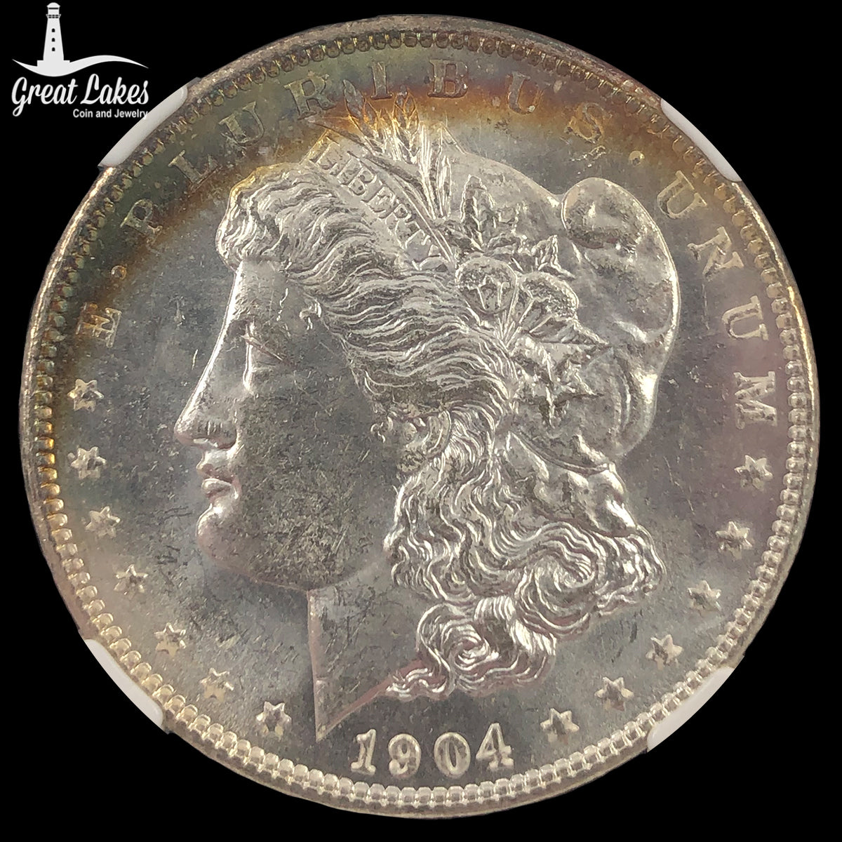 1904-O Morgan Silver Dollar NGC MS63