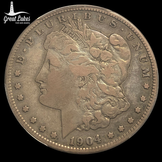 1904-S Morgan Silver Dollar PCGS F15