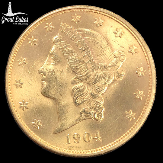 1904 $20 Liberty Gold Double Eagle (BU)