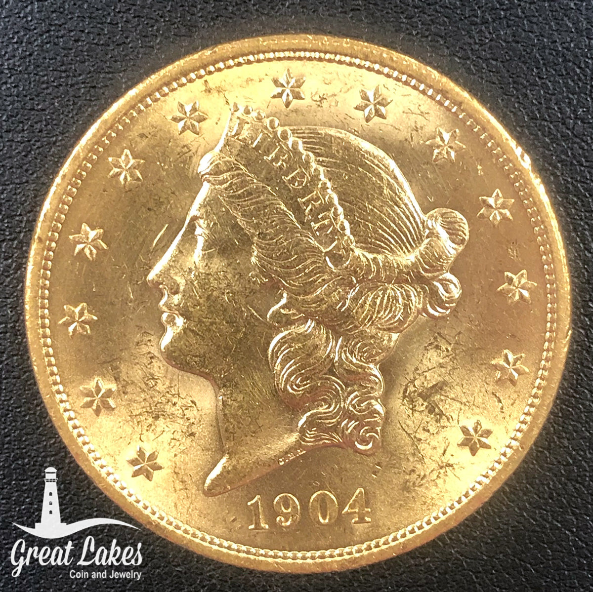 1904 $20 Liberty Gold Double Eagle XF