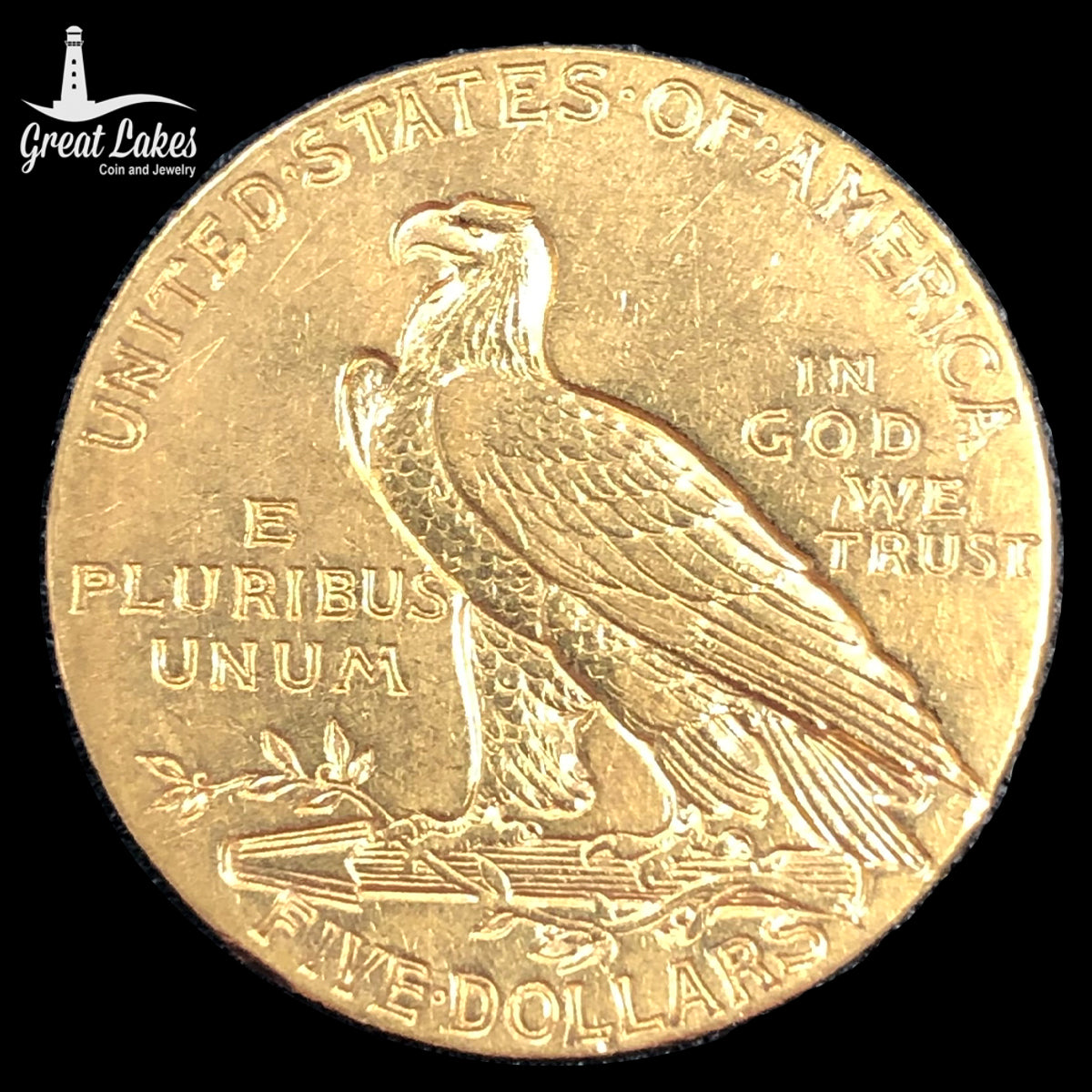 1910 $5 Indian Gold Half Eagle (XF)