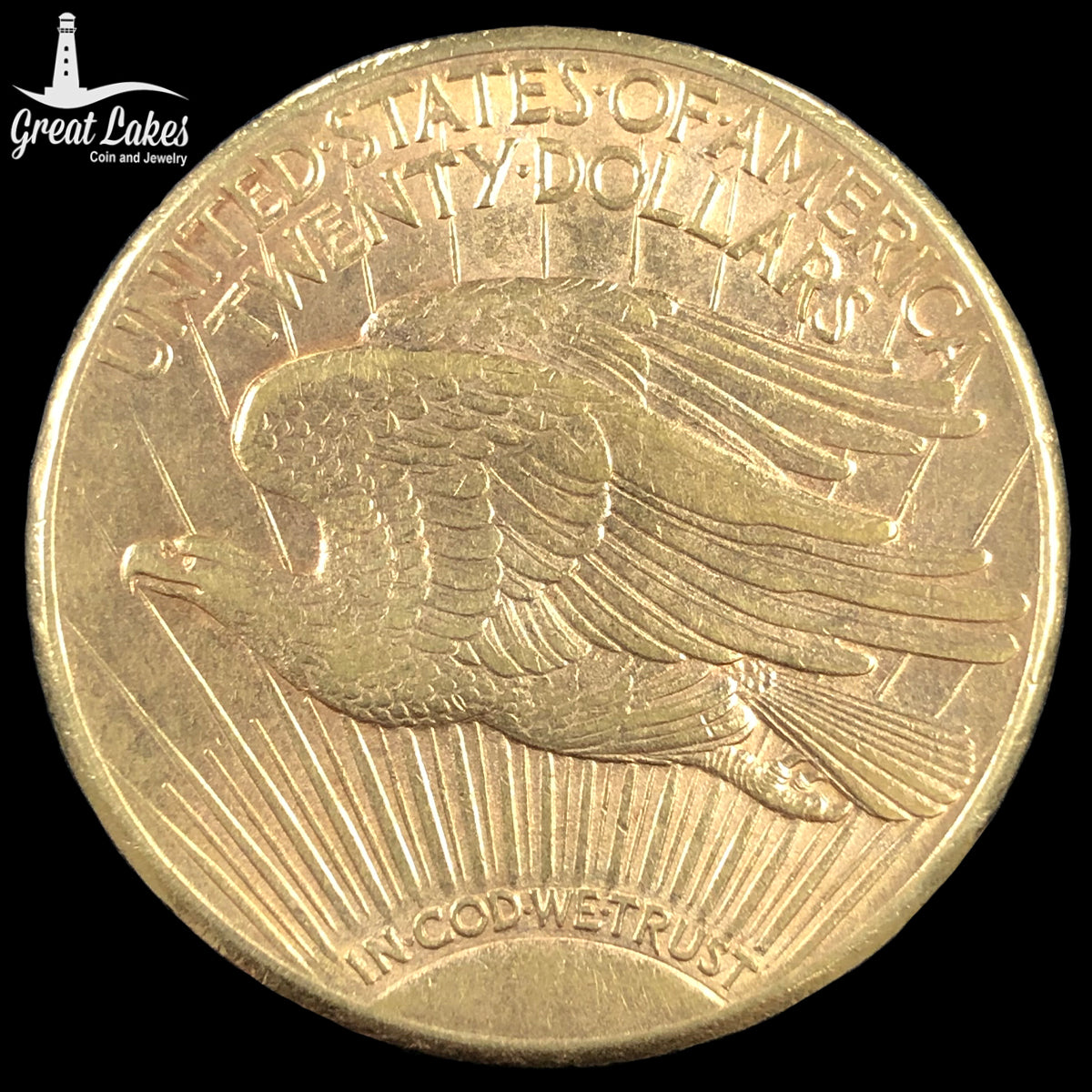 1911-D $20 Saint Gaudens Gold Double Eagle (XF)