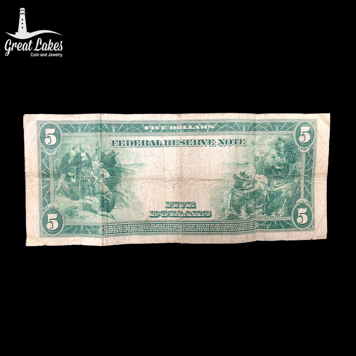 Fr. 861c 1914 $5 Federal Reserve Note (F)