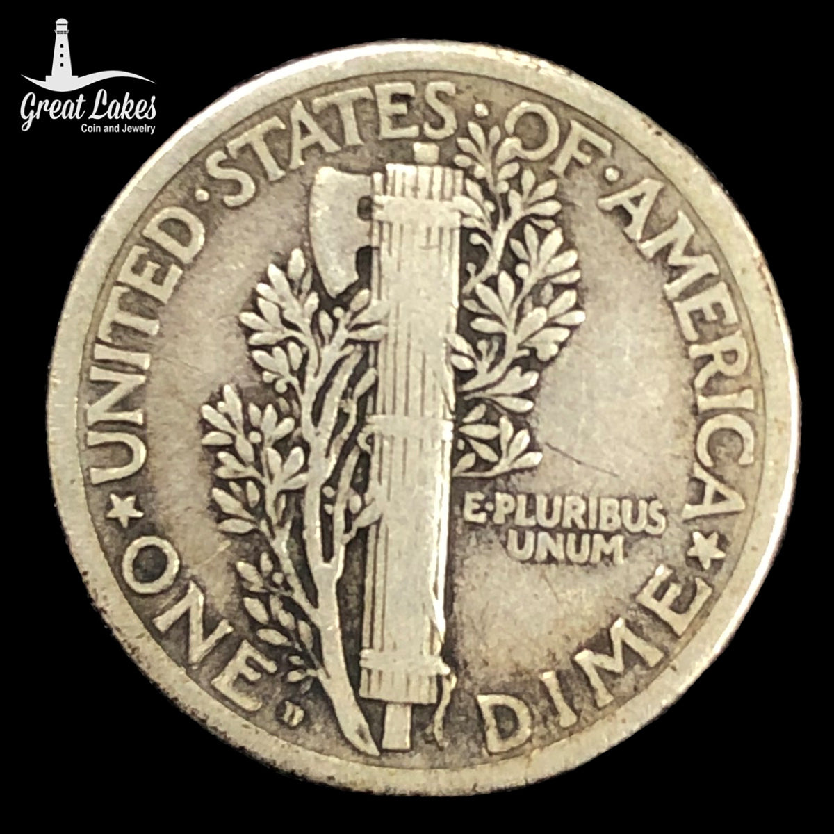 1917-D Mercury Dime (VF)