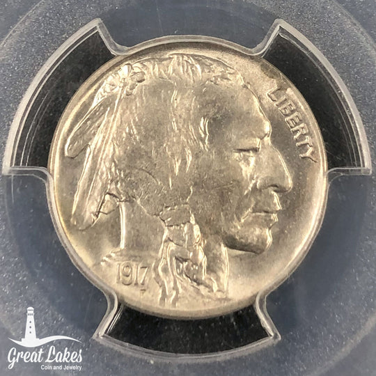 1917-S Buffalo Nickel PCGS MS64 CAC