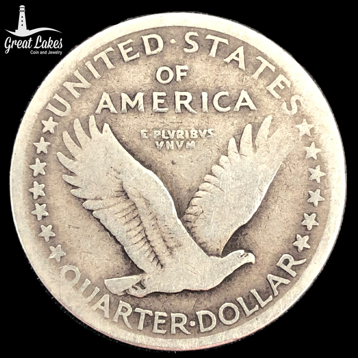 1917 Type 1 Standing Liberty Quarter (G)