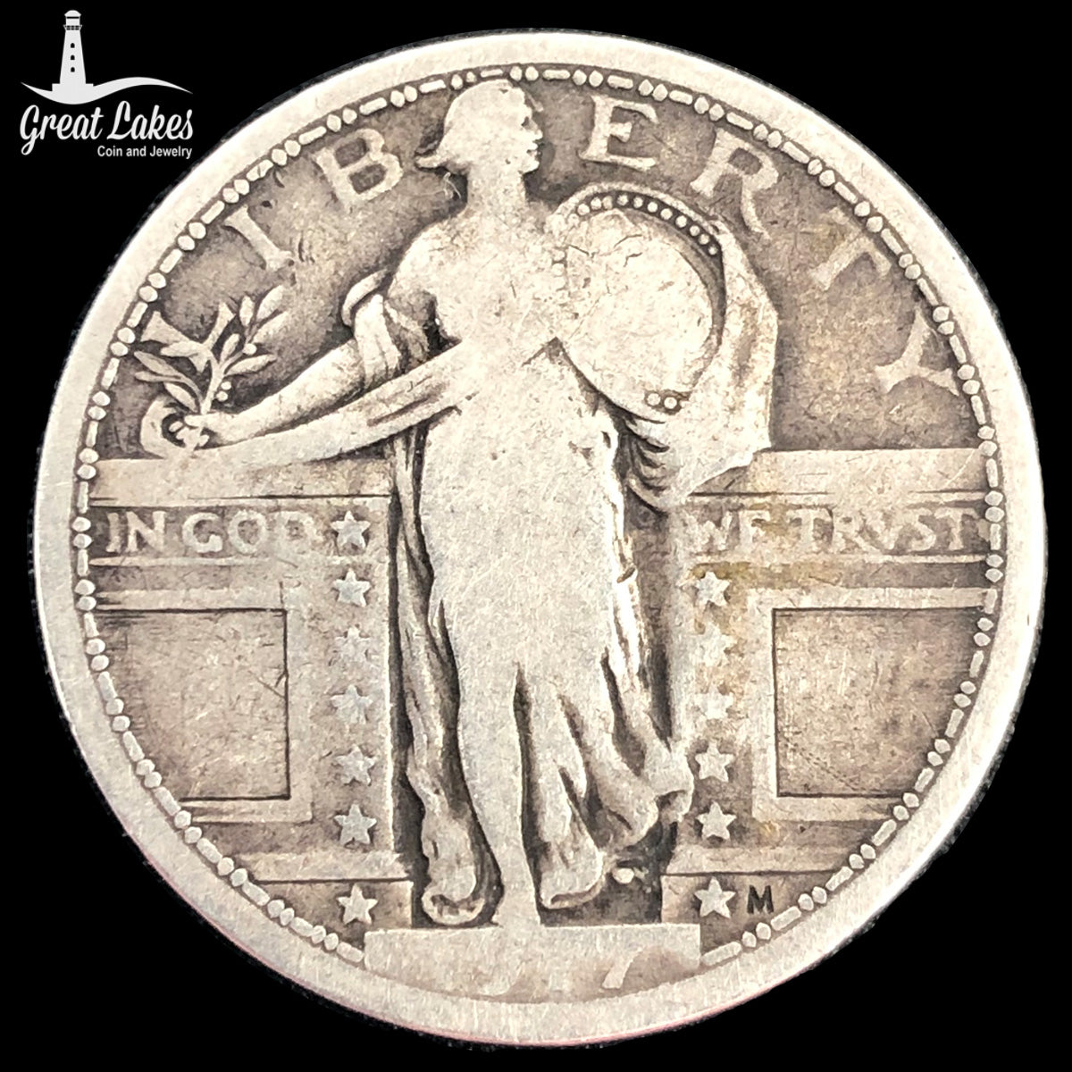 1917 Type 1 Standing Liberty Quarter (G)