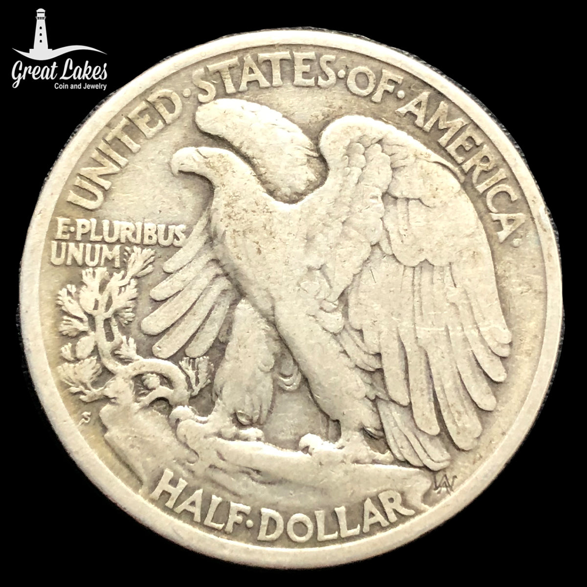 1920-S Walking Liberty Half Dollar (F)
