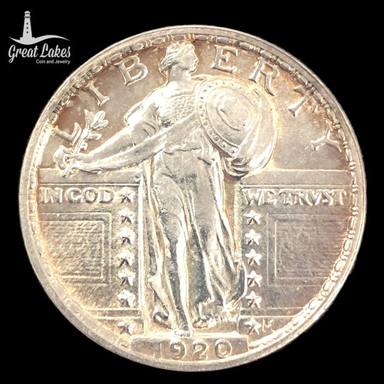 1920 Standing Liberty Quarter (AU)