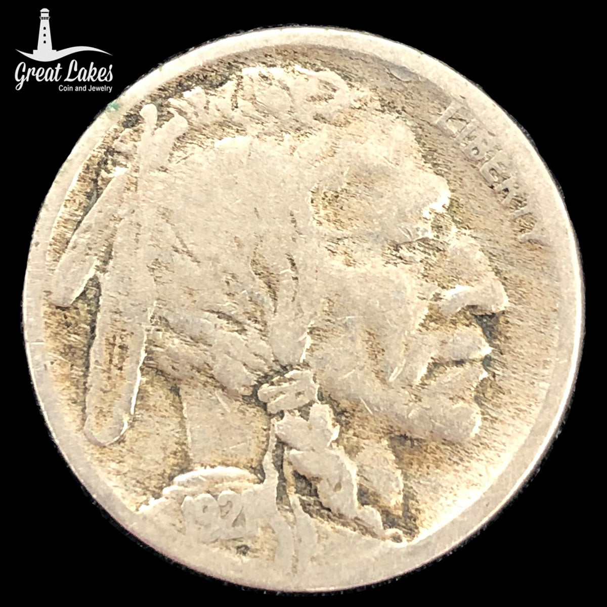 1921-S Buffalo Nickel (G)