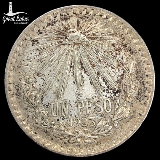 1923 Mexico UN PESO (XF)